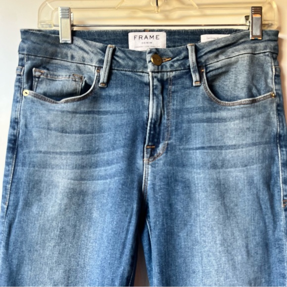 Frame Stretch Denim Mini Boot Leg Cropped - Picture 8 of 15